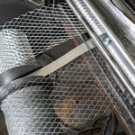 Производственная линия по изготовлению просечно-вытяжной кладочной сетки