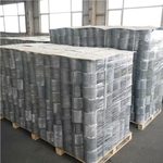 Паллетная упаковка просечно-вытяжной кладочной сетки на складе готовой продукции